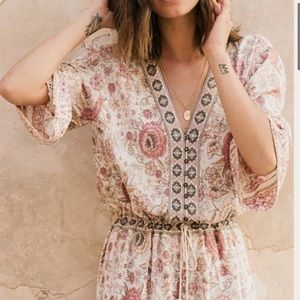Spell & the gypsy collective Zahara Pantsuit Dusty Pink